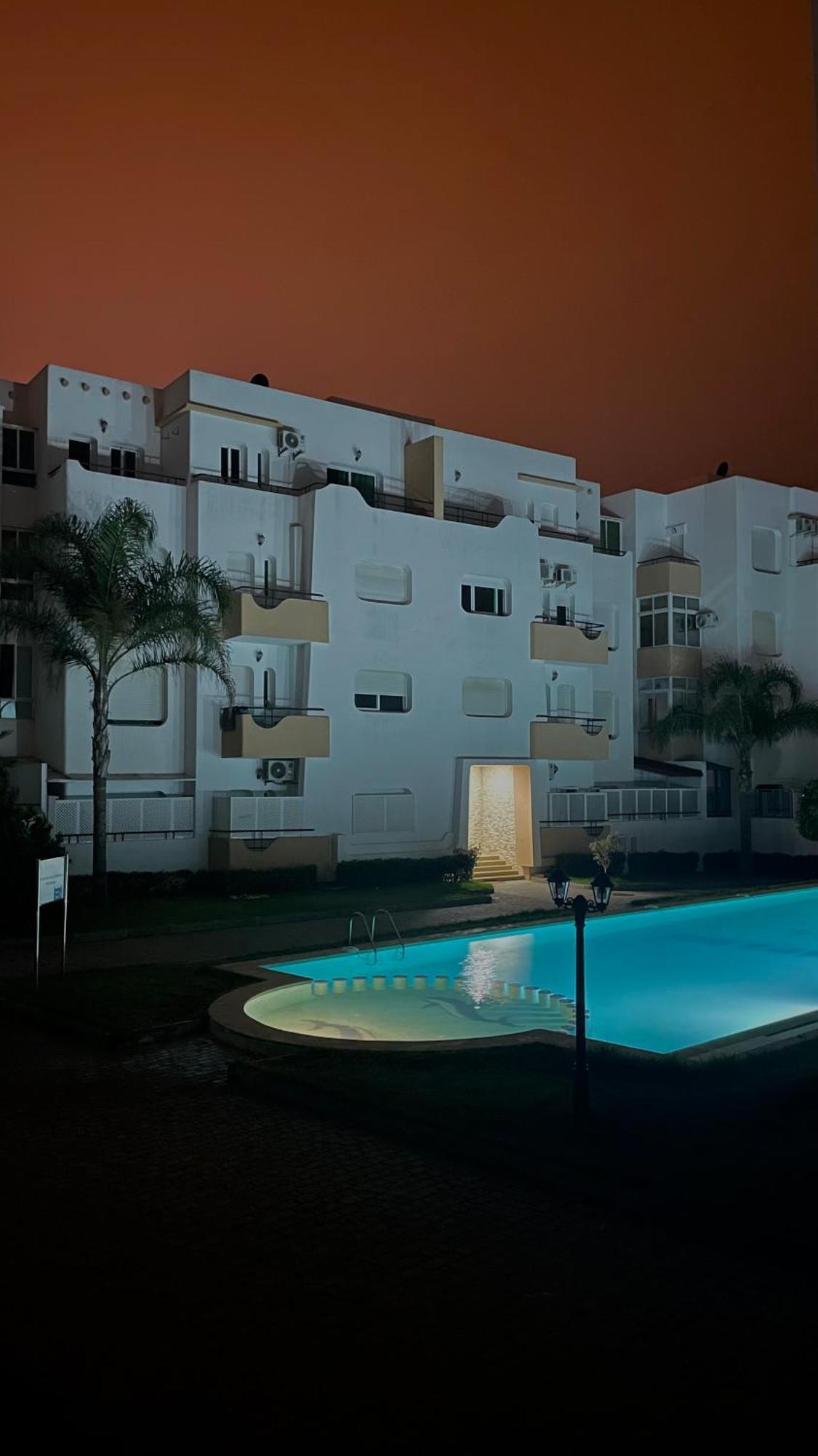 Residence Achakar Hill Elegant Appartement Avec Piscines Tánger Exterior foto